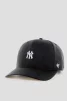 Кепка 47 Brand MVP DP YANKEES BASE RUNNER чорний, сірий Уні OSFA - 3