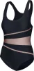 Купальник закритий для ок AqUnder Armour Speed Swimsuit STELLA LADY 62960 чорний, золотистий 44 (299-07) - 1