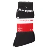 Шкарпетки KAPPA SOCKS LOGO SABOYA 3PACK чорний Уні 39-42 - 2