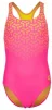 Купальник для дівчат Arena KIKKO V SWIMSUIT SWIM PRO BACK фіолетовий, жовтий Діт 128 см - 4
