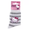 Шкарпетки HELLO KITTY TETE HK + RAYURES сірий Діт 19-22, арт.32770-6 (32770-6) - 2