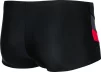 Плавки-боксери для овіків Aqua Speed ARON 7126 чорний, червоний M (74-80 см) (338-16) - 2