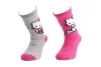 Шкарпетки HELLO KITTY SOCKS 2P пурпурний, сірий Діт 27-30 арт 36762-1 - 1