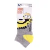 Шкарпетки MINIONS SOCKS 2P сірий, білий Діт 31-35, арт.36775-1 - 2