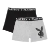 Набір з 2 труси-боксери Playboy ANNYA PLAYBOY BOXERSHORT чорний, сірий Чол S - 2