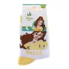 Шкарпетки PRINCESS BELLE білий, жовтий Діт 19-22, арт.43891047-3 - 2