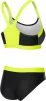 Купальник роздільний для жінок Aqua Speed NAOMI 7107 чорний, сірий, флуоресцентний жовтий Жін 34 - 2