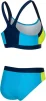 Купальник роздільний для жінок Aqua Speed NAOMI 7117 блакитний, жовтий, чорний Жін 38 - 2
