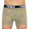 Труси-боксери Puma SPACEDYE STRIPE BOXER 2P сірий, жовтий Чол M - 5