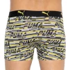 Труси-боксери Puma LOGO AOP BOXER 2P сірий, жовтий Чол S - 3