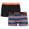 Труси-шорти Puma WORLDHOOD STRIPE TRUNK 2P чорний, червоний, синій Чол M - 1