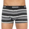 Труси-шорти Puma WORLDHOOD STRIPE TRUNK 2P сірий, білий, чорний Чол S - 2