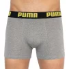 Труси-боксери Puma STATEMENT BOXER 2P жовтий, сірий Чол S - 4