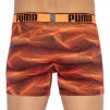 Труси-боксери Puma ACTIVE BOXER PRINT 2P синій, помаранчевий Чол M - 3