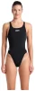 Купальник закритий для жінок Arena SWIMSUIT TECH MULTI SOLID чорний Жін - 4