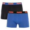Труси-боксери Puma BASIC BOXER 2P чорний, синій Чол S - 1