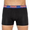 Труси-боксери Puma BASIC BOXER 2P чорний, синій Чол S - 4