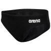 Плавки-сліпи для хлопців Arena BOY'S TEAM SWIM BRIEFS SOLID чорний, білий Діт - 9