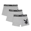 Набір з 3 труси-боксери Playboy ANNYA PLAYBOY BOXERSHORT сірий Чол L - 1