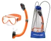 Набір маска і трубка Aqua Speed ALIZE FS + SAMOS 61090 помаранчевий Уні OSFM - 2