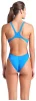 Купальник закритий для жінок Arena TEAM SWIMSUIT SWIM TECH SOLID блакитний Жін 38 - 5