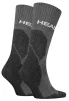 Шкарпетки Head HIKING ALL CLIMATES CREW 2P сірий Чол 39-42 - 2