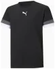 Футболка Puma teamRISE Jersey Jr чорний Діт 164 см - 5