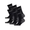 Шкарпетки Head PERFORMANCE CREW 3PPK UNISEX чорний Уні 35-38 - 3