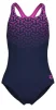 Купальник для дівчат Arena KIKKO V SWIMSUIT SWIM PRO BACK чорний, фуксія Діт 116 см - 1