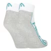 Шкарпетки Head PERFORMANCE QUARTER 2P UNISEX білий, сірий, мультиколор Уні 39-42 - 4