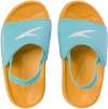 Шльопанці Speedo LEARN TO SWIM SLIDE IU BLUE/ORANGE блакитний, помаранчевий Діт 21,5 - 3