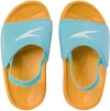 Шльопанці Speedo LEARN TO SWIM SLIDE IU BLUE/ORANGE блакитний, помаранчевий Діт 21,5 - 3
