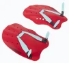 Лопатки для плавання Speedo TECH PADDLE AU червоний, синій Уні S - 1