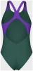 Купальник закритий для жінок Arena BRIGHT GLARE SWIMSUIT V BACK зелений Жін 38 - 2