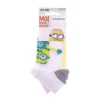 Шкарпетки MINION BRAS OUVERTS білий, сірий Діт 31-34 арт 83890431-3 - 2