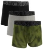 Труси UA PERFORMANCE COTTON - PRINT 3 IN 3PK зелений, сірий, чорний Чол L - 1