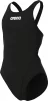 Купальник закритий для дівчат Arena TEAM SWIMSUIT SWIM TECH SOLID чорний Діт 152 см - 1