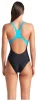 Купальник закритий для жінок Arena VIBRANT SWIMSUIT SWIM PRO BACK чорний Жін 42 - 7