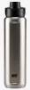 Пляшка Nike SS RECHARGE CHUG BOTTLE 24 OZ сталевий, чорний 709 мл (N.100.3311.953.24) - 2