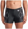 Плавки-шорти для чоловіків Arena GRAPHIC SWIM SHORT чорний Чол - 1
