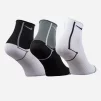 Шкарпетки Nike W NK EVERYDAY PLUS LTWT ANKLE чорний, білий, сірий Жін 34-38 - 2