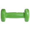 Гантеля з вініловим покриттям Zelart TA-2777-1 1шт x 1 кг, салатовий - 1