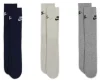 Шкарпетки Nike U NK NSW EVERYDAY ESSENTIAL CR синій, білий, сірий Уні 34-38 - 2