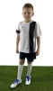 Дитяча футбольна форма X2 (футболка+шорти), розмір XL (білий/чорний) DX2001W/BK-XL - 5