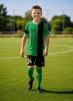 Дитяча футбольна форма X2 League (футболка+шорти), розмір S (зелений/чорний) - 1
