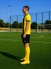 Футбольна форма X2 League (футболка+шорти), розмір L (жовтий/чорний) - 2