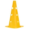 Фішка конус з отворами 38 см C-4604, жовтий - 1