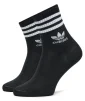 Шкарпетки Adidas CREW SOCK 3STR білий сірий, чорний Уні S (37-39) - 2