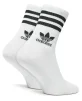 Шкарпетки Adidas CREW SOCK 3STR білий сірий, чорний Уні S (37-39) - 5