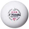 М'ячі для настільного тенісу Nittaku Premium R40+ 3* ITTF 3шт., білі - 2